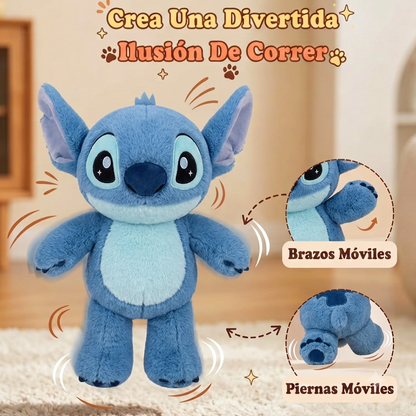 Peluche de stitch que corre